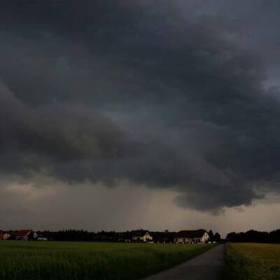Gewitterwolken im Waldviertel