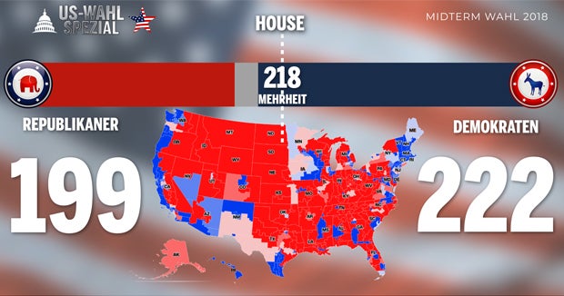 Alle Ergebnisse der US-Wahl