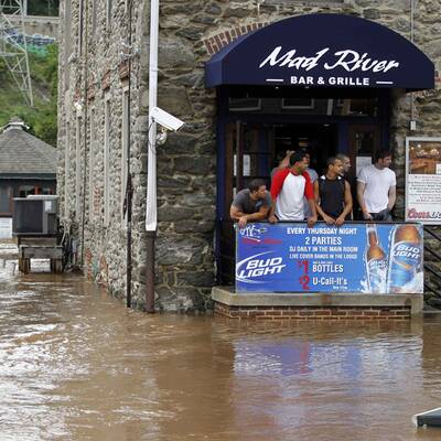 Hurrikan Irene wütet in den USA