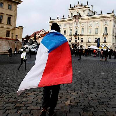 Staatsbegräbnis für Václav Havel in Prag