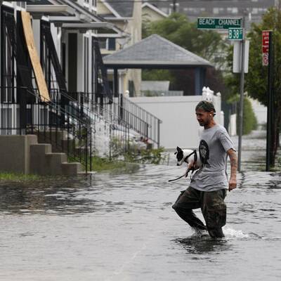 Hurrikan Irene wütet in den USA