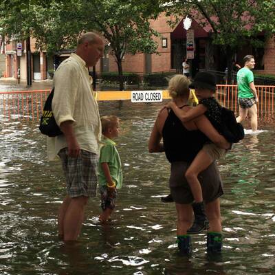 Hurrikan Irene wütet in den USA