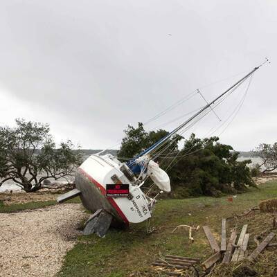 Hurrikan Irene wütet in den USA