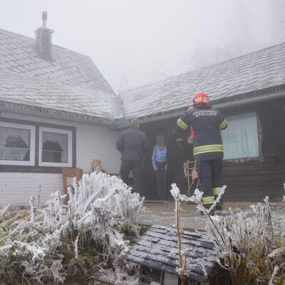 Die Einsatzkräfte sind vor Ort