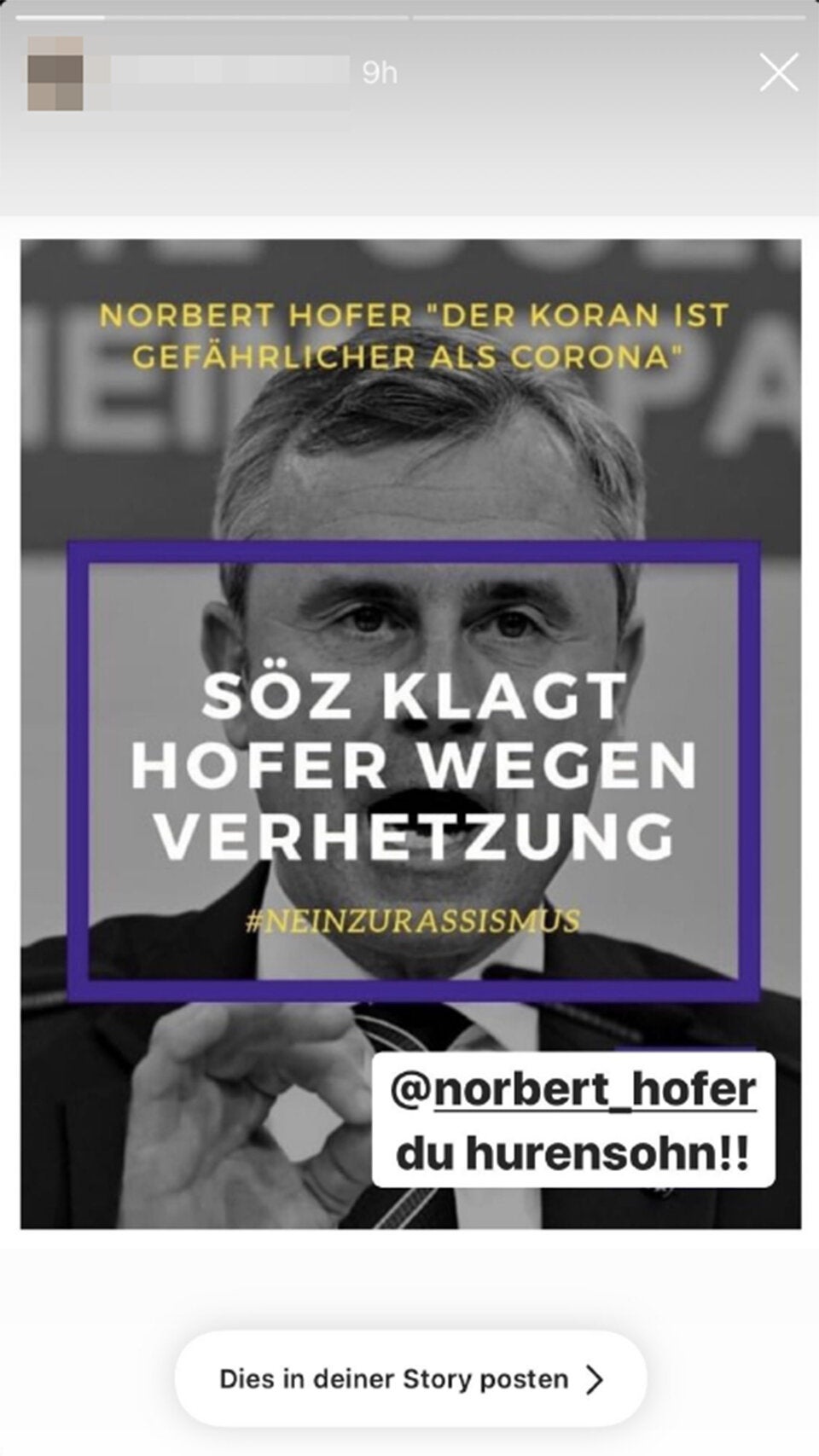 Wirbel um Koran-Sager: So reagiert Hofer