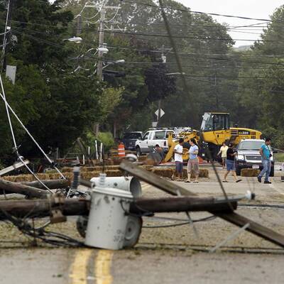 Hurrikan Irene wütet in den USA