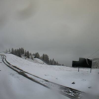 Neuschnee in Österreich 