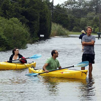 Hurrikan Irene wütet in den USA