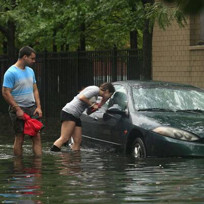 Hurrikan Irene wütet in den USA
