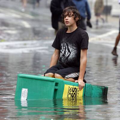 Hurrikan Irene wütet in den USA