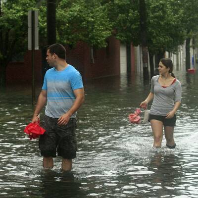 Hurrikan Irene wütet in den USA