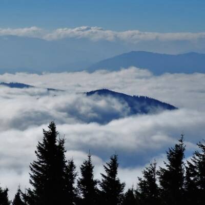 Die Sonne kämpft sich durch