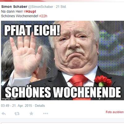 Die lustigsten Häupl-Memes