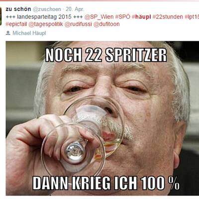 Die lustigsten Häupl-Memes