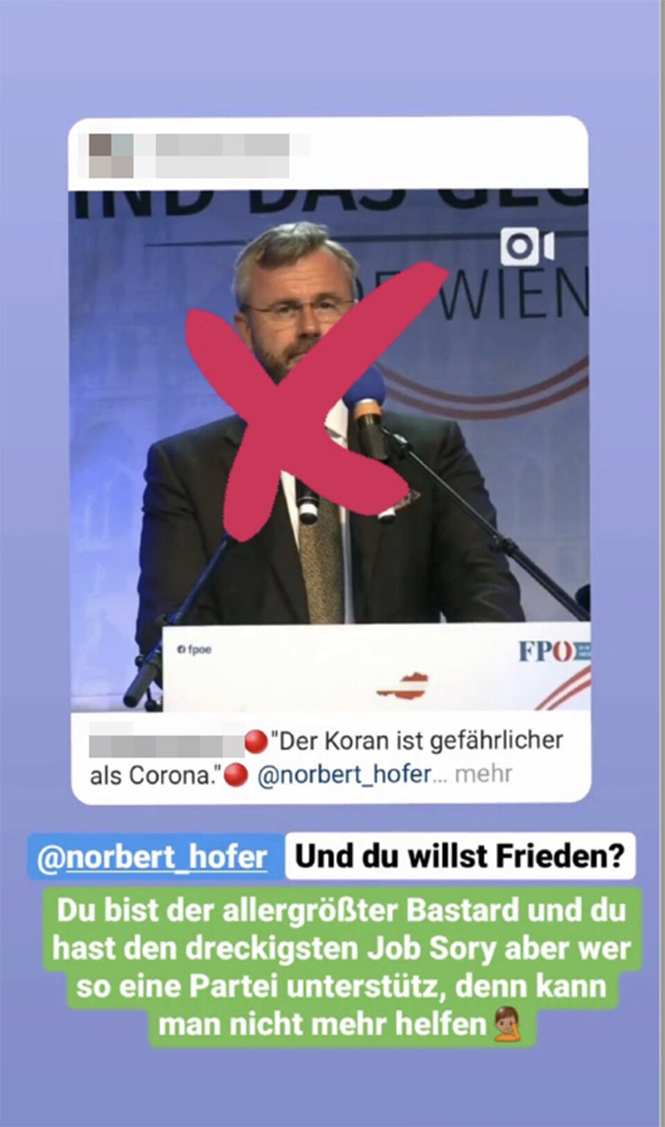 Wirbel um Koran-Sager: So reagiert Hofer