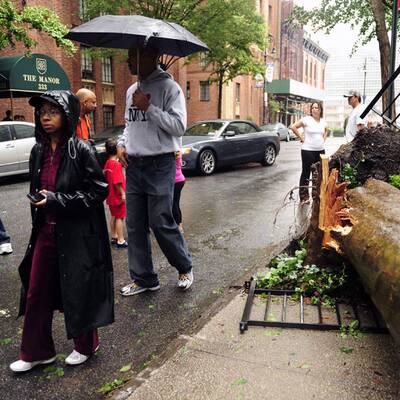 Hurrikan Irene wütet in den USA