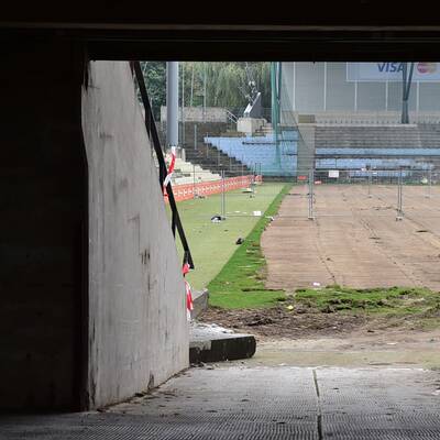 Hier wird das Hanappi-Stadion abgerissen