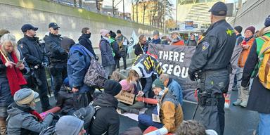 Polizei in Den Haag nimmt hunderte Klima-Aktivisten fest