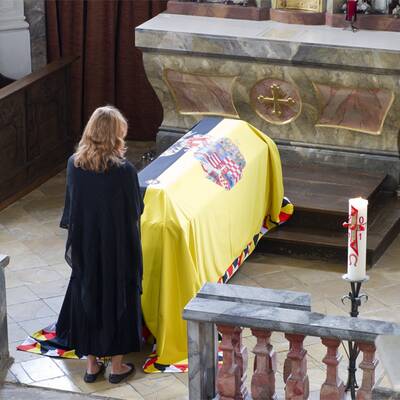 Hier wird Otto Habsburg aufgebahrt