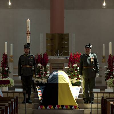 Familie und Hochadel trauern