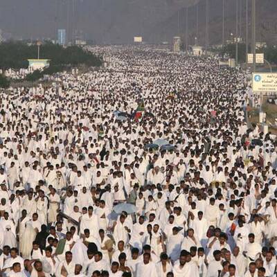 Zwei Millionen Gläubige