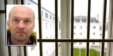 Häftling sägt Gitter mit Flex auf und flüchtet