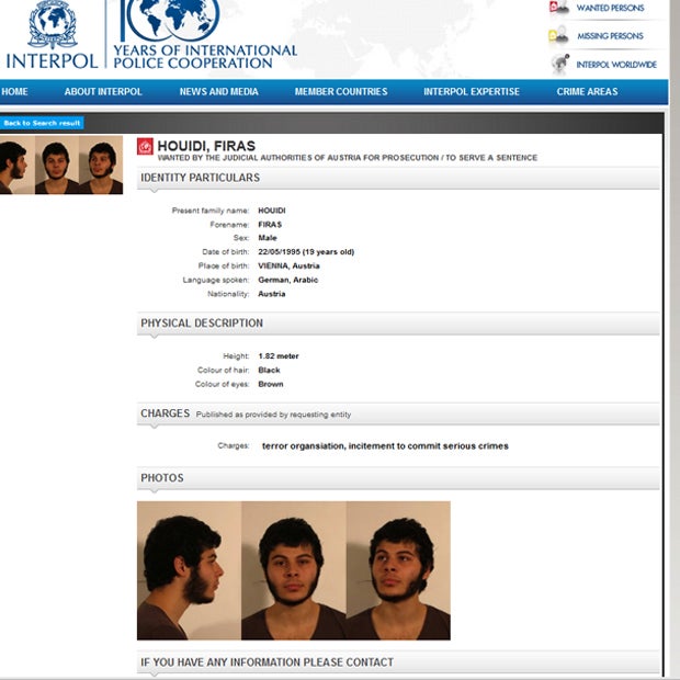 Interpol jagt IS-Krieger aus Wien