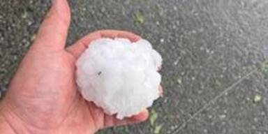 Mega-Hagel verursachte 9 Millionen Euro Schaden