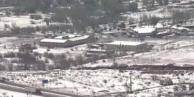 Extrem: Hagelgewitter in New Mexico