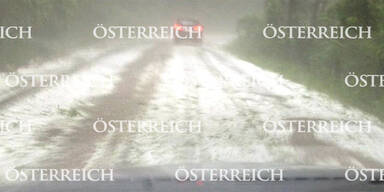 Blitz-Unwetter legte Wien lahm