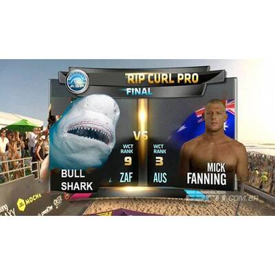 Surf-Star schlägt Hai: So lacht das Internet