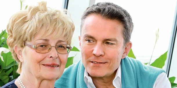 Alfons Haider und Mama