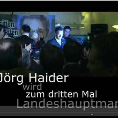 Petzner dreht Film über Jörg Haider