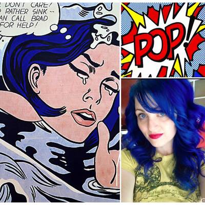 Inspiriert von Roy Lichtenstein 