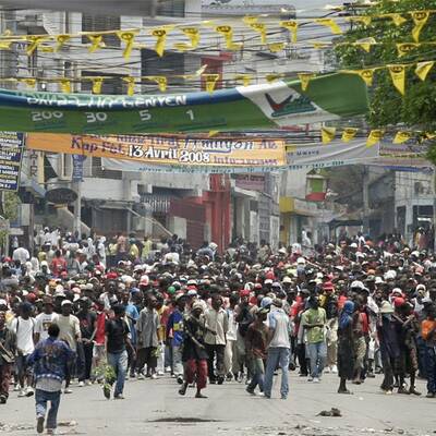 Aufstand gegen den Hunger in Haiti