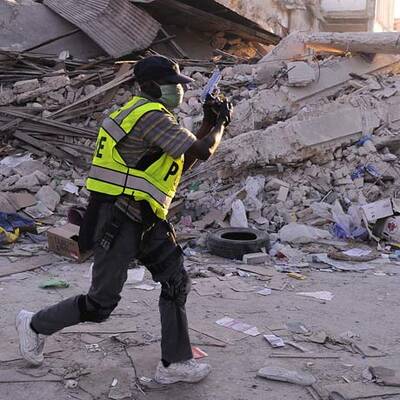 Chaos auf Haitis Straßen