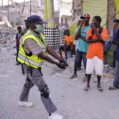 Chaos auf Haitis Straßen