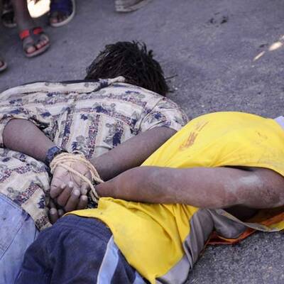 Chaos auf Haitis Straßen