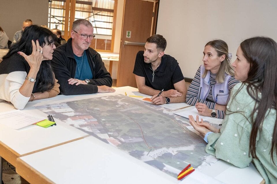 Gespräche für neue Lösungen.