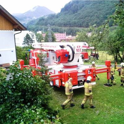 80 Feuerwehreinsätze im Tennengau