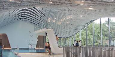 Paracelsus-Bad ist bis Jahresende eine Baustelle.