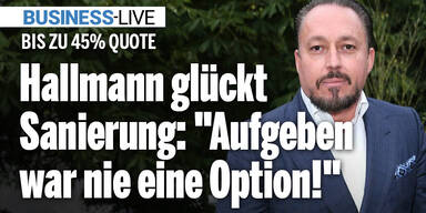 Hallmann glückt Sanierung: 