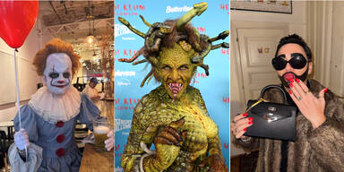 Halloween: Stars schockten so schaurig wie nie