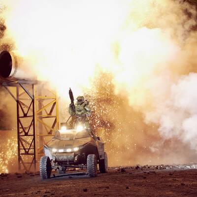 Spektakulärer HALO 4-Launch in Liechtenstein