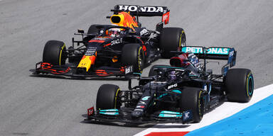 Hamilton und Verstappen