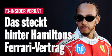 F1-Insider verrät: DAS steckt hinter Hamiltons Ferrari-Vertrag