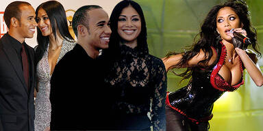 Nicole Scherzinger und Lewis Hamilton in Love