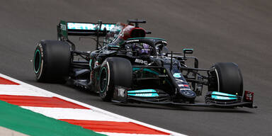 Lewis Hamilton im Qualifying in Portimao