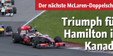 Hamilton triumphiert in Kanada