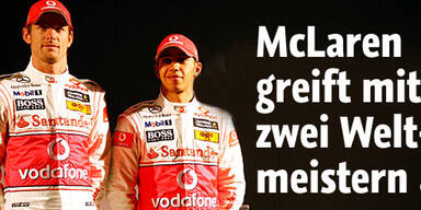 McLaren greift mit zwei Weltmeistern an